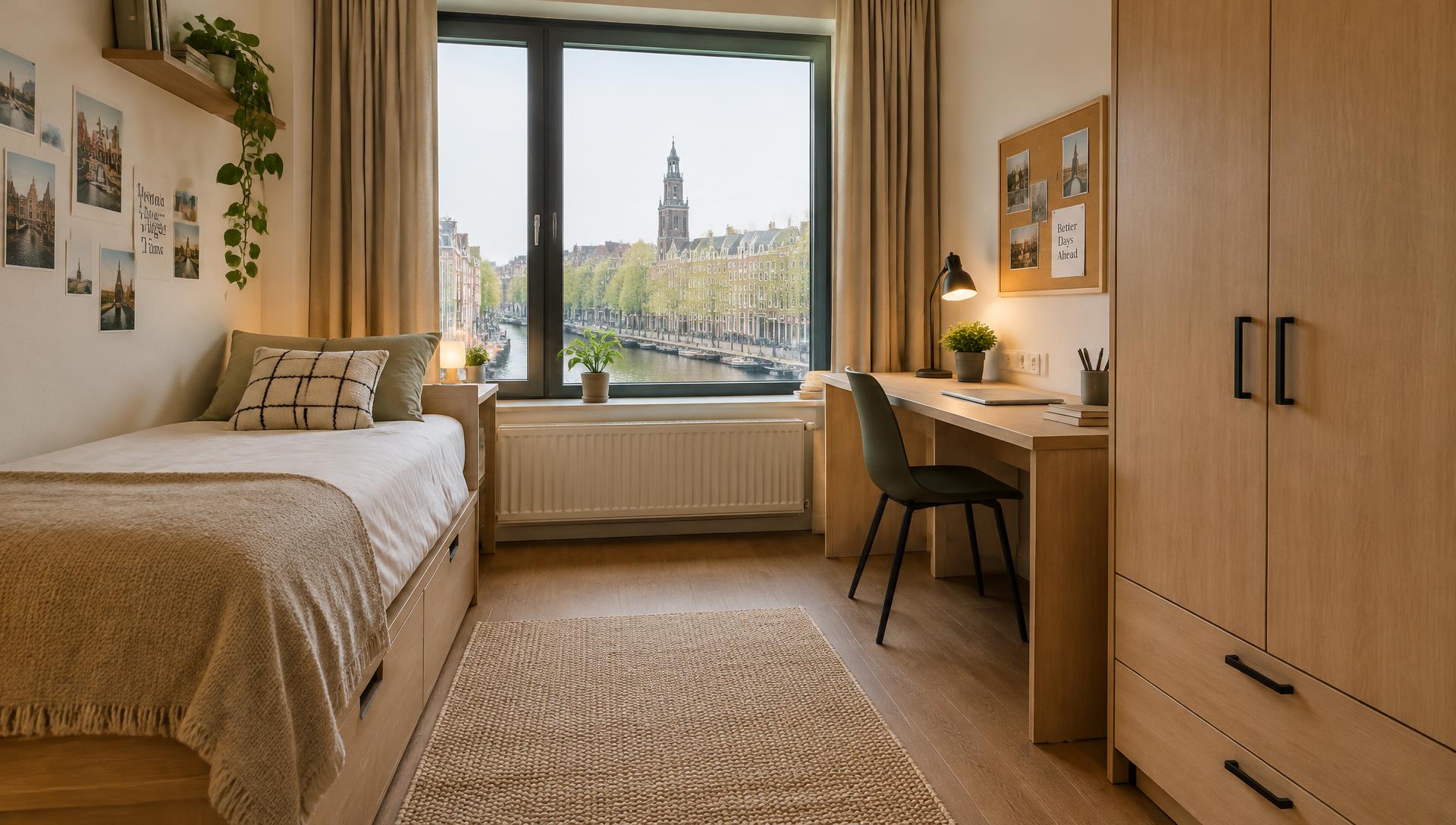 Furnished student room in the Netherlands
